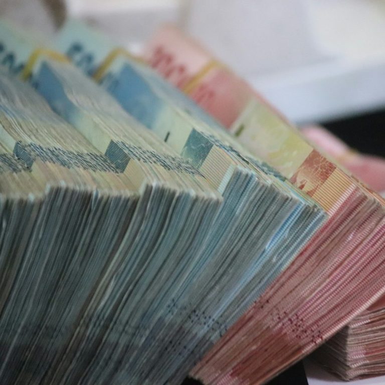 Geld Bündel von Bargeld